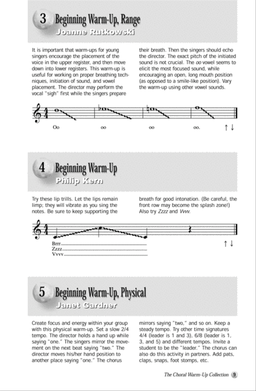 The Choral Warm-Up Collection Choir scores gallery preview page 8