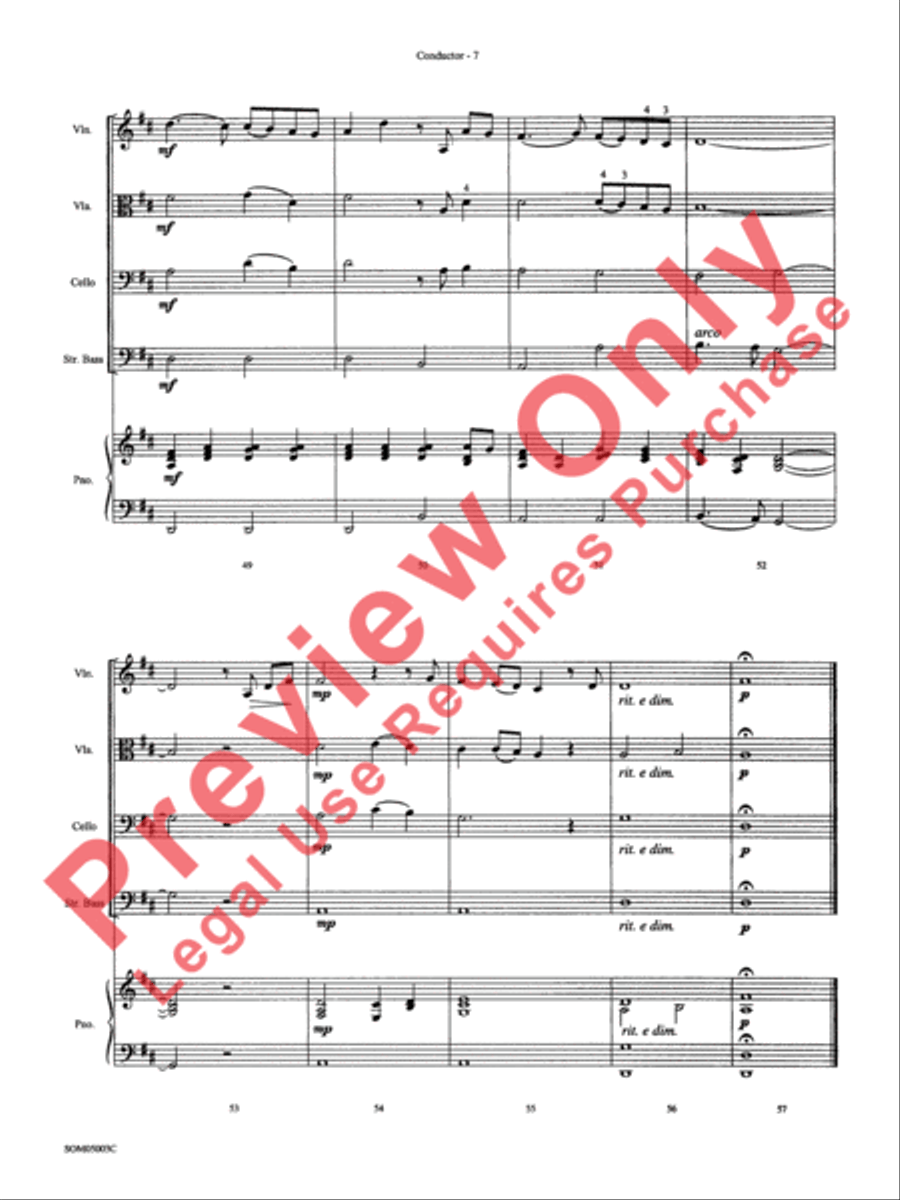 You Raise Me Up You Raise Me Up String Orchestra scores gallery preview page 10