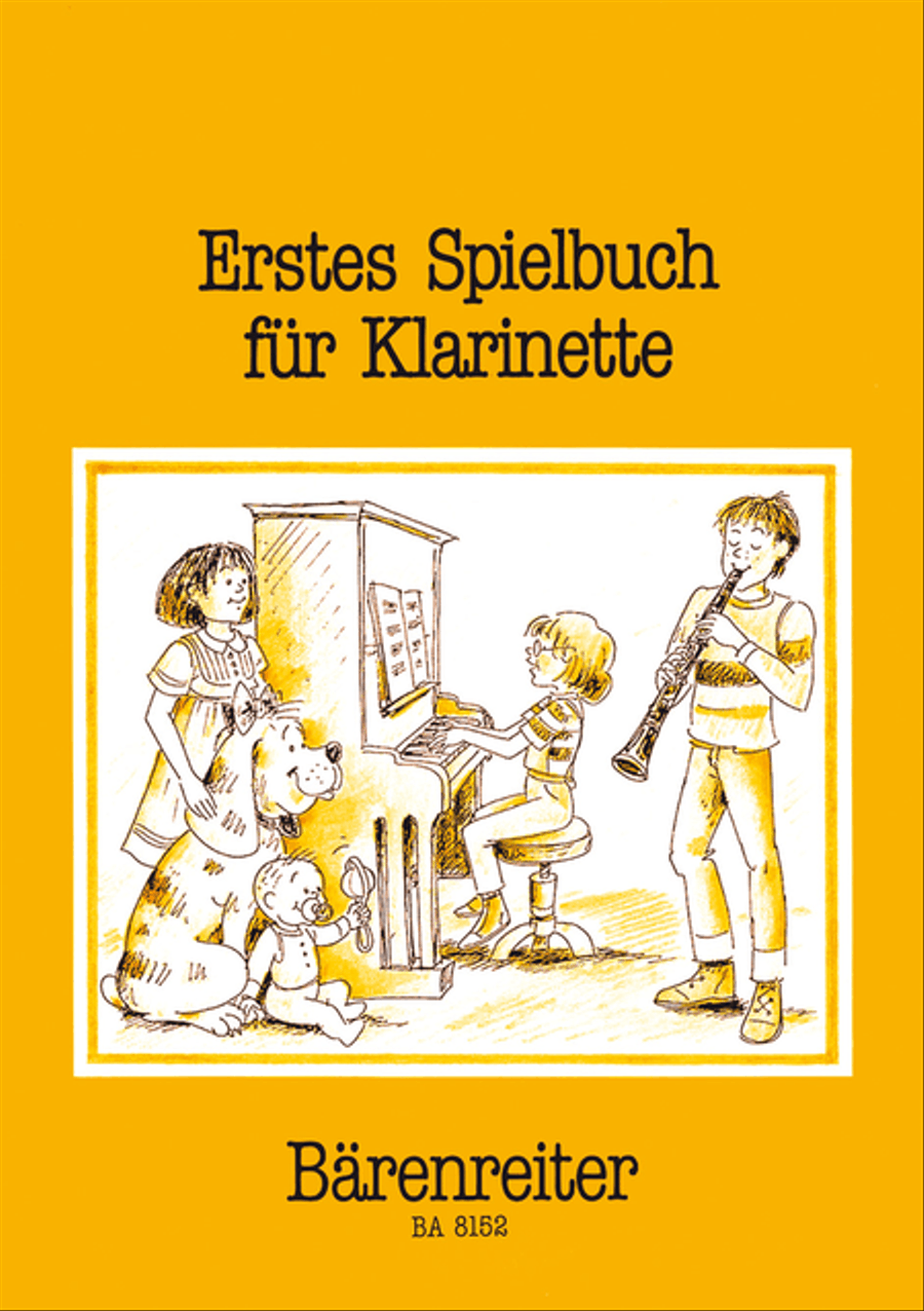 Erstes Spielbuch for Clarinet and Piano or two Clarinets and Bass (Bassoon, Violoncello) Bassoon scores gallery preview page 1