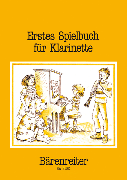 Erstes Spielbuch for Clarinet and Piano or two Clarinets and Bass (Bassoon, Violoncello)