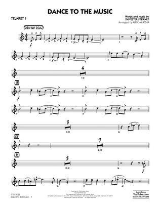 Dance to the Music - Trombone 1