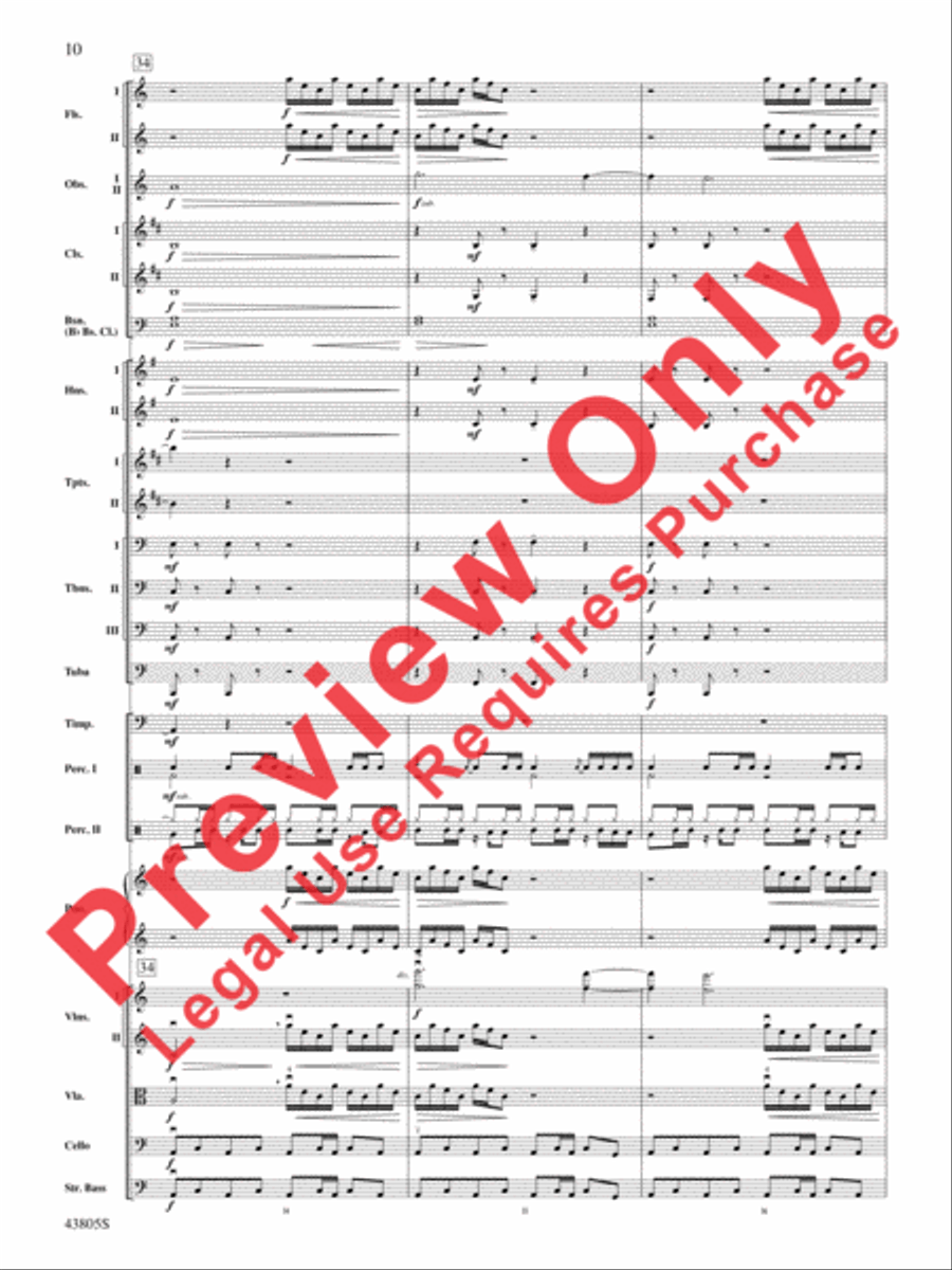 House of Cards (Theme) Full Orchestra scores gallery preview page 23