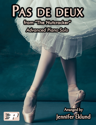 Book cover for Pas de deux (from "The Nutcracker") (Advanced Piano Solo)