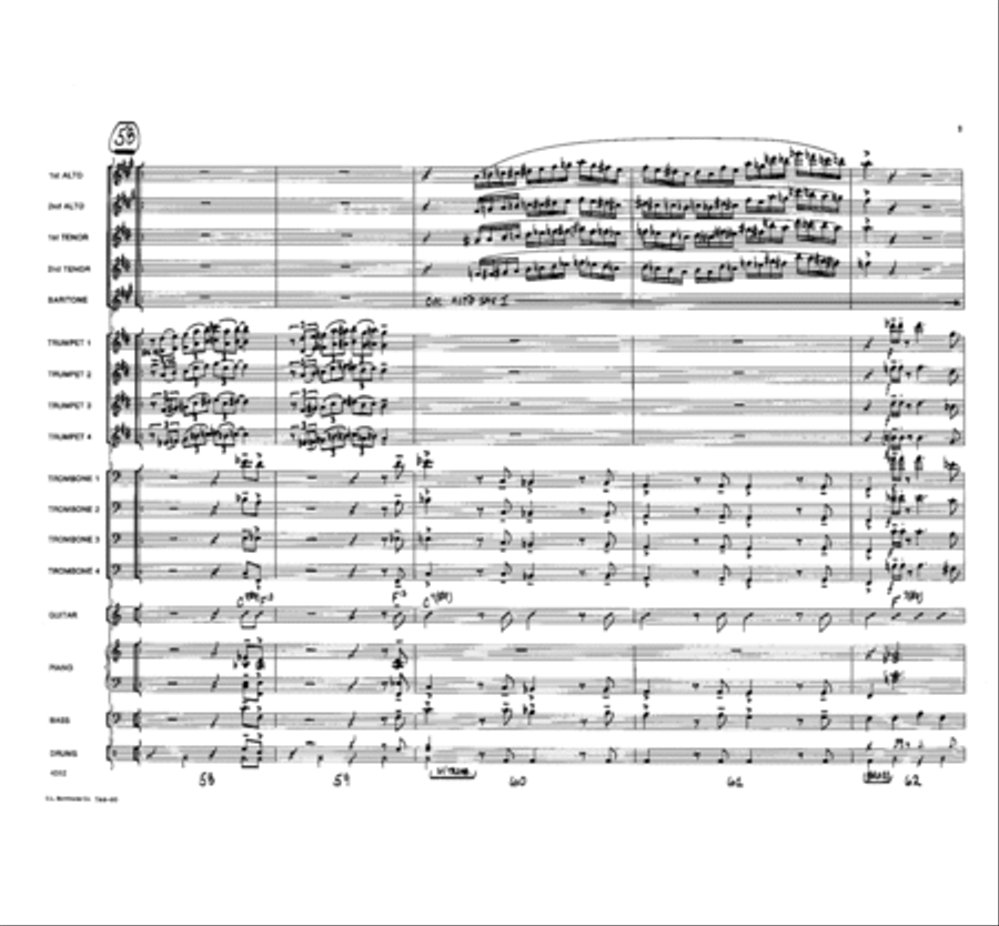 Sax-O-Rama Sax-O-Rama Jazz Ensemble scores gallery preview page 9