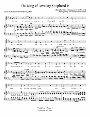 The King of Love My Shepherd Is / Clara Schumann's "Liebeszauber" (High Voice)