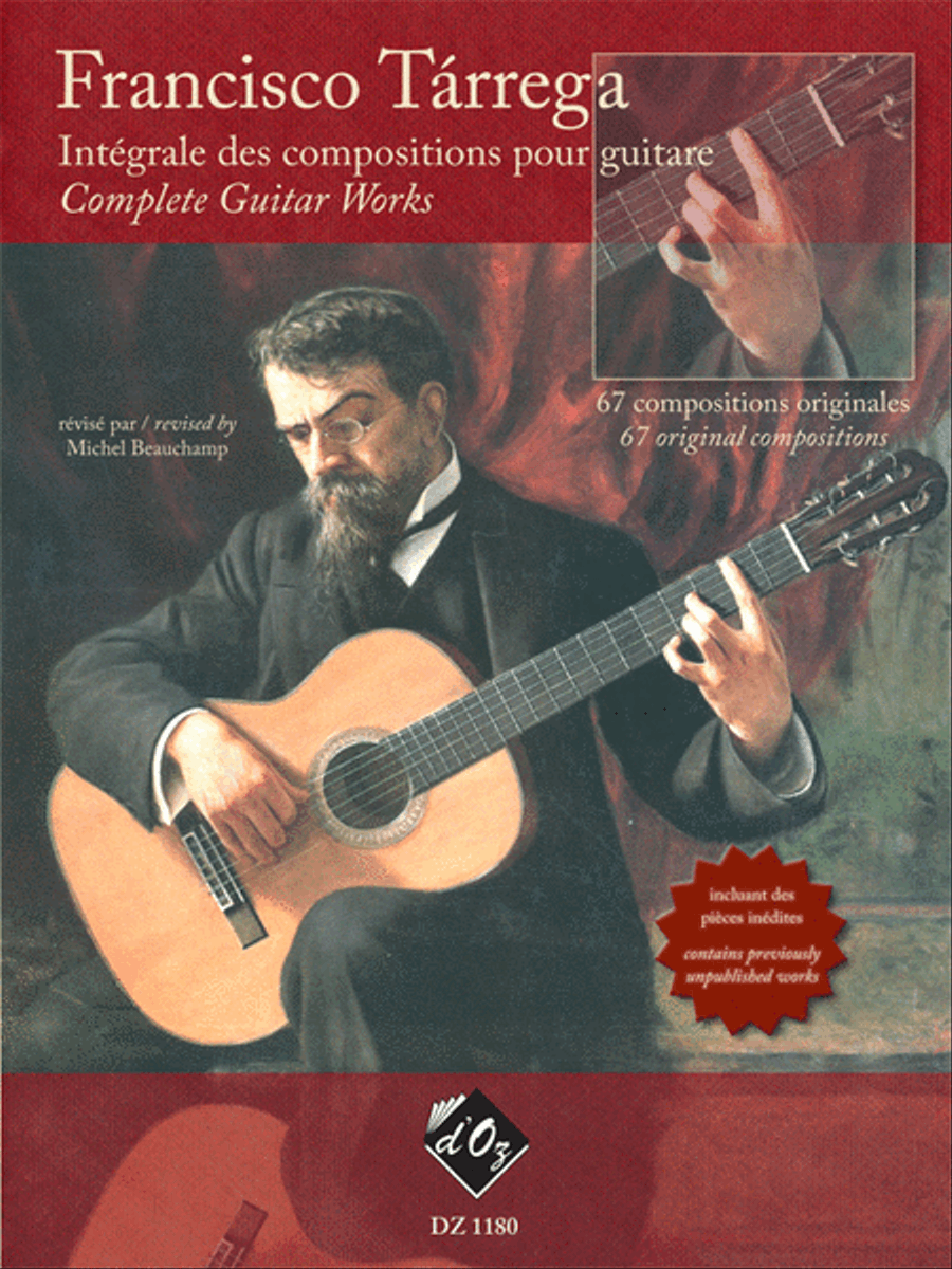 Intégrale des compositions pour guitare Classical Guitar scores gallery preview page 1