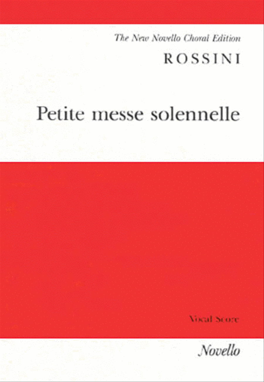 Petite Messe Solennelle Voice scores gallery preview page 1