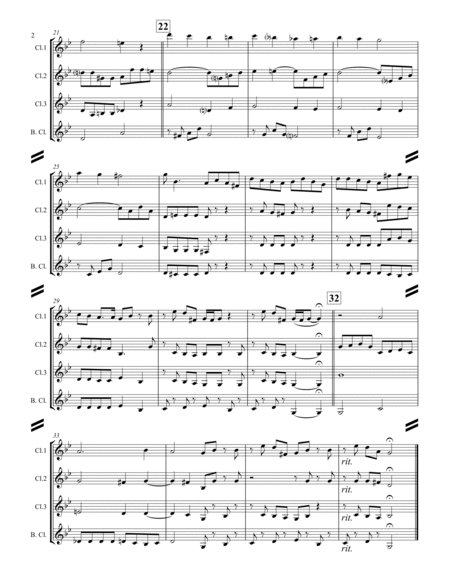 Pergolesi – Stabat Mater (for Clarinet Quartet) image number null