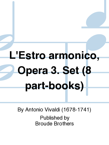 L'Estro armonico, Opera 3. PF 103