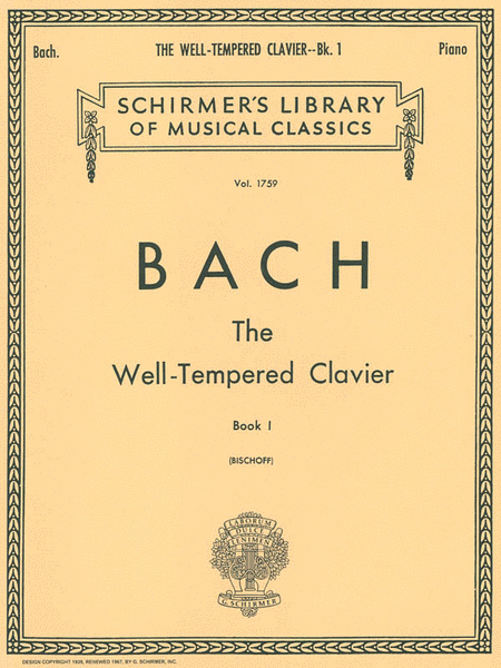 Well Tempered Clavier – Book 1
