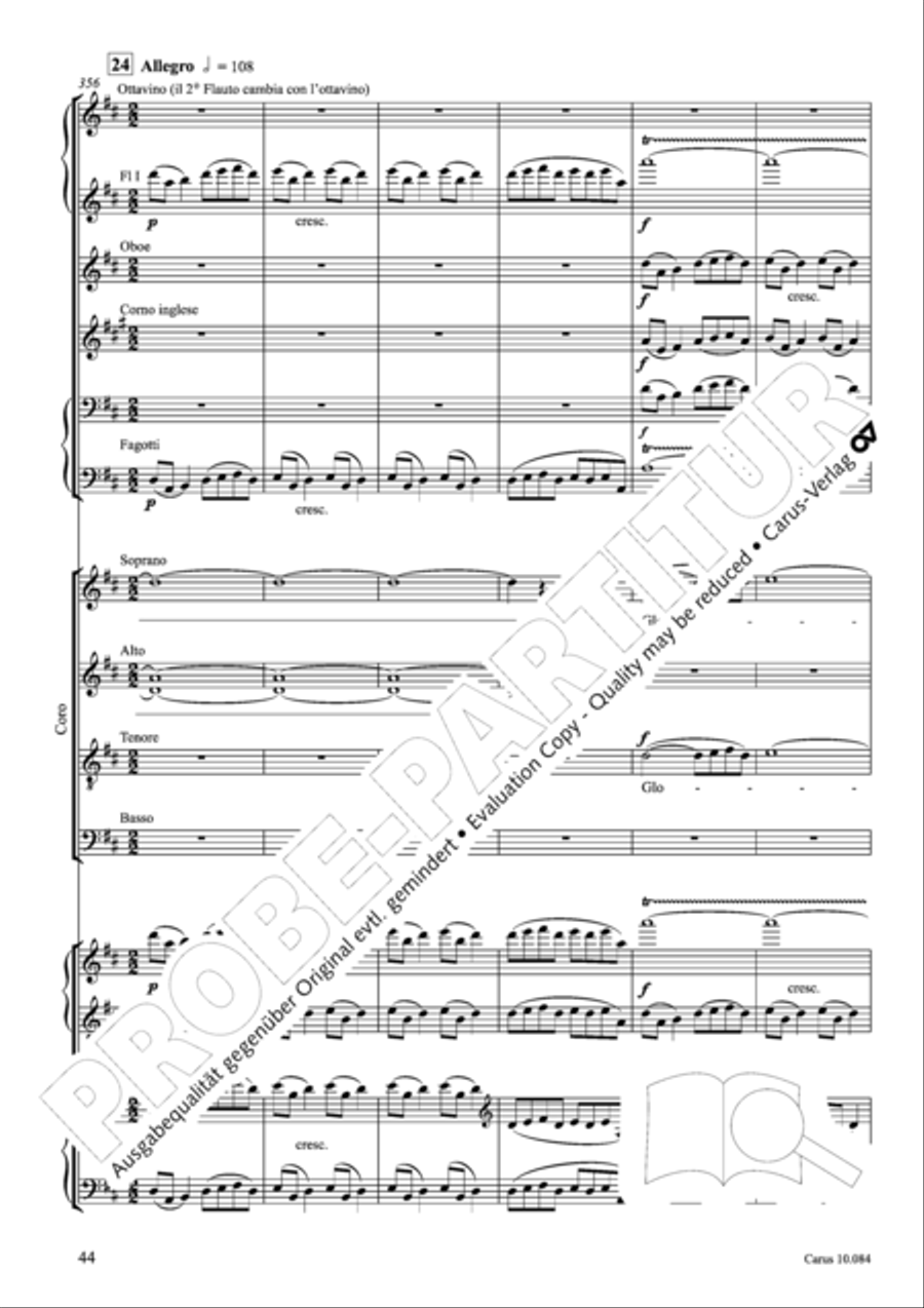Lauda per la Nativita del Signore Divisi scores gallery preview page 45