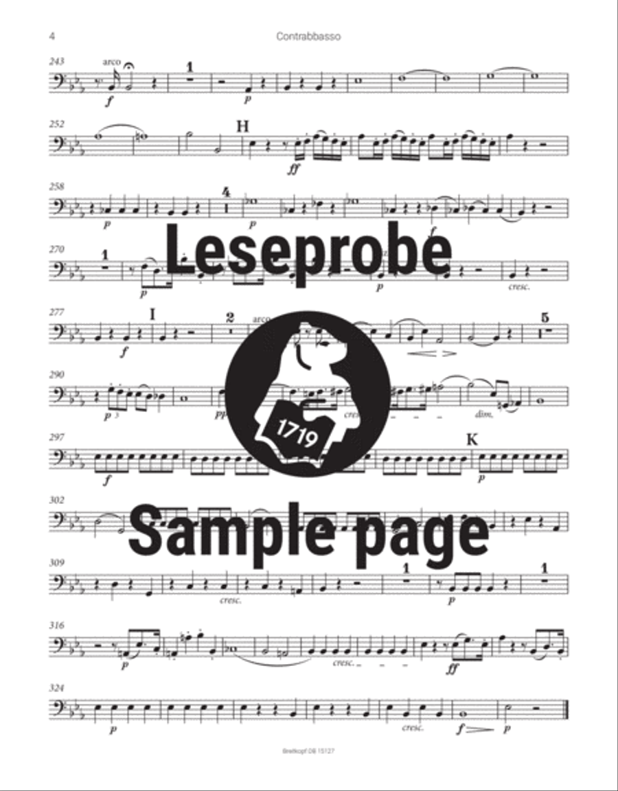 Clarinet Concerto No. 2 in E flat major Op. 57 Orchestra scores gallery preview page 5