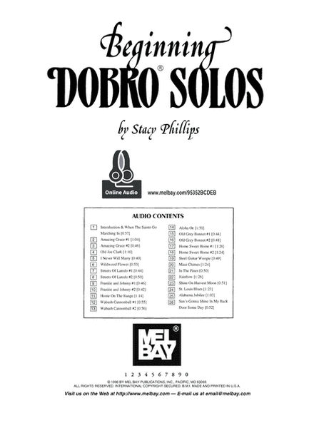Beginning Dobro Solos image number null