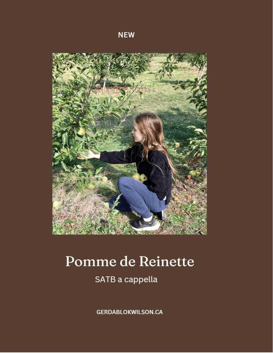 Pomme de Reinette 4-Part scores gallery preview page 1