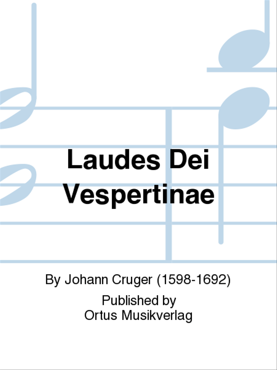 Laudes Dei Vespertinae Laudes Dei Vespertinae Voice scores gallery preview page 1