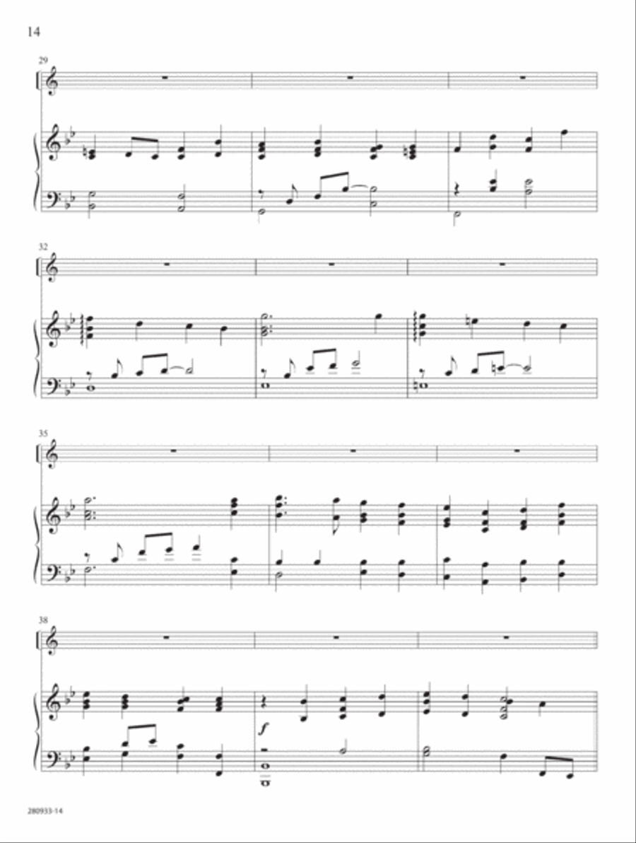 Rejoice Rejoice Trumpet Solo scores gallery preview page 9