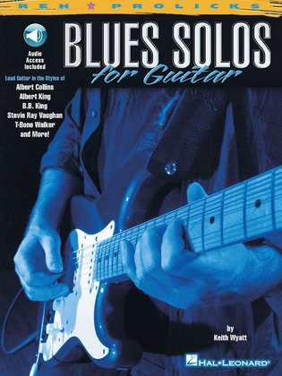 Book cover for Blues Solos for Guitar