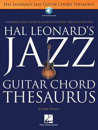 Book cover for Jazz Guitar Chord Thesaurus