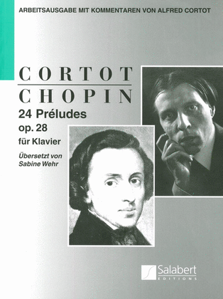 Book cover for 24 Preludes op. 28