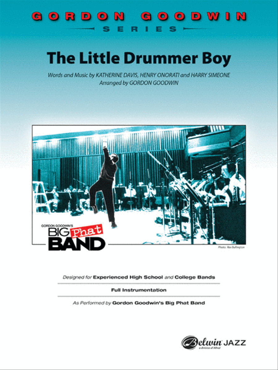 The Little Drummer Boy Jazz Ensemble scores gallery preview page 1