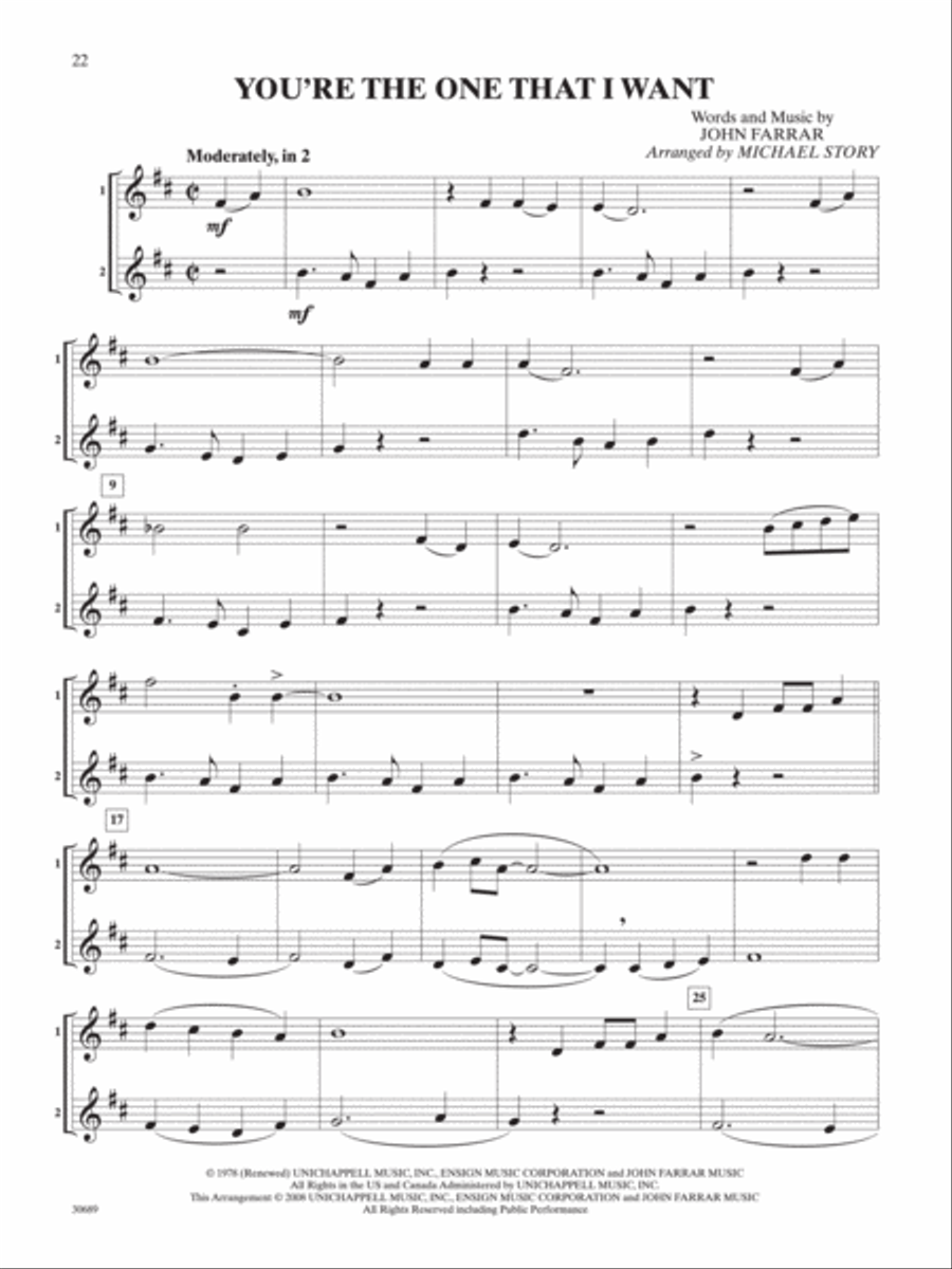 Pop Duets for All Small Ensemble scores gallery preview page 4