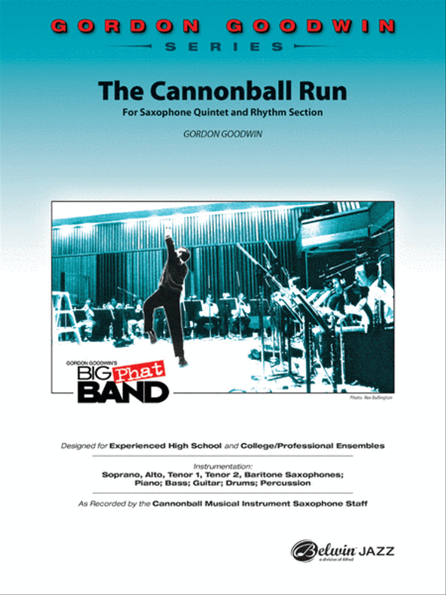 The Cannonball Run The Cannonball Run Jazz Ensemble scores gallery preview page 1