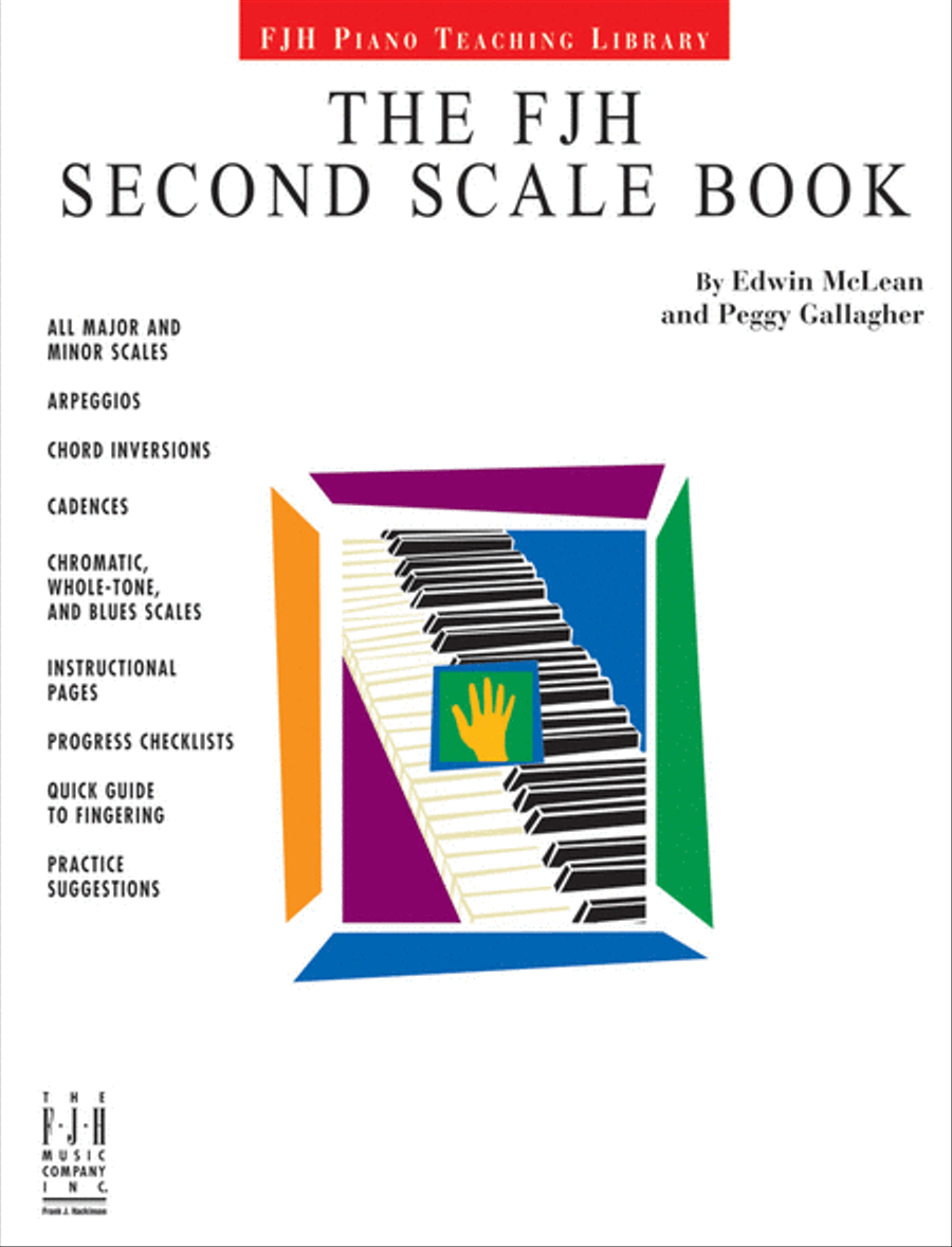The FJH Second Scale Book Piano Method scores gallery preview page 1