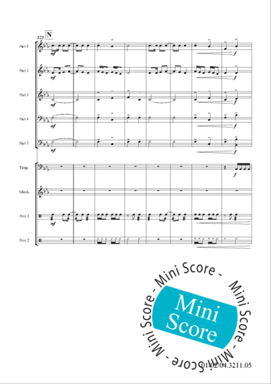 Zourfaroka Zourfaroka Concert Band scores gallery preview page 32