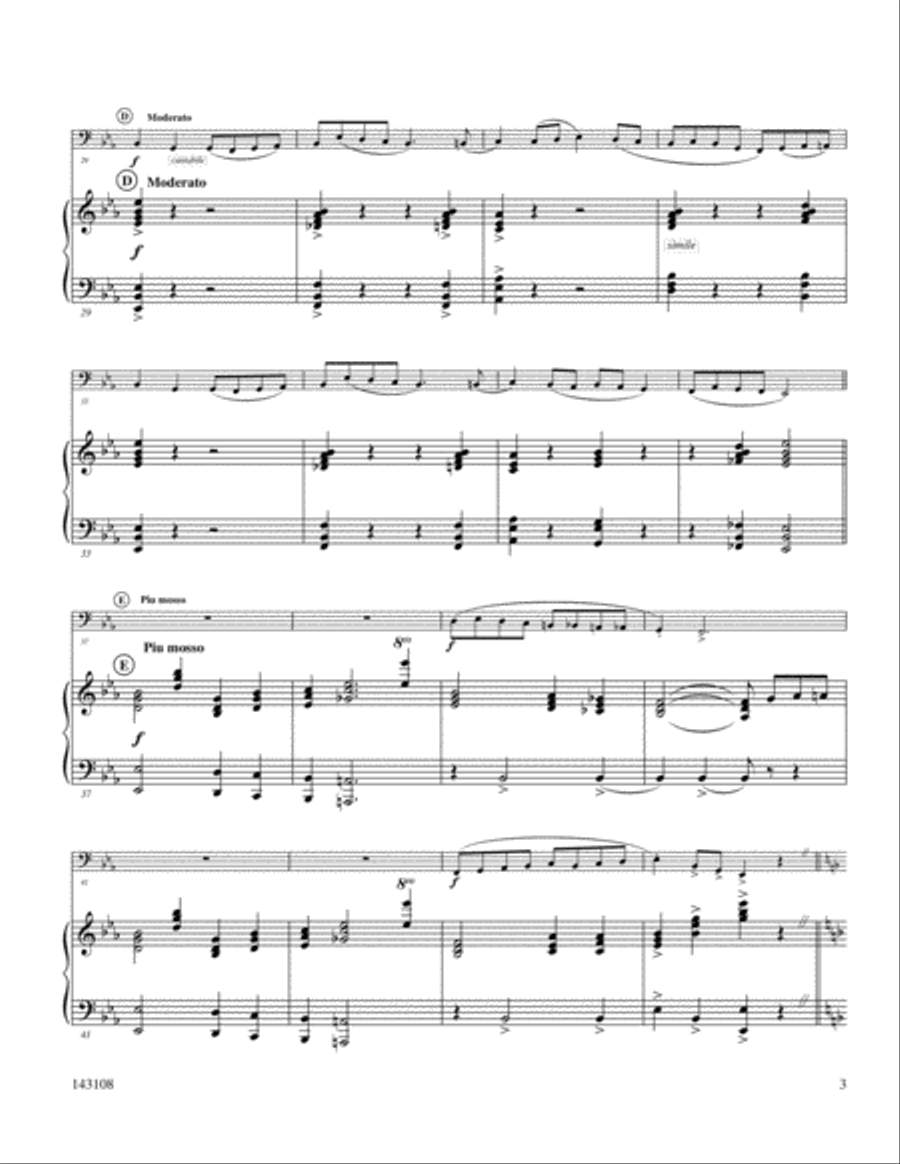 Jesus Loves Me Tuba scores gallery preview page 3