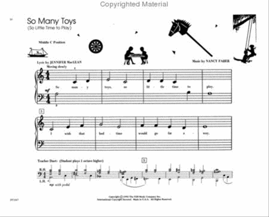 PreTime Piano Jazz & Blues Piano Method scores gallery preview page 3