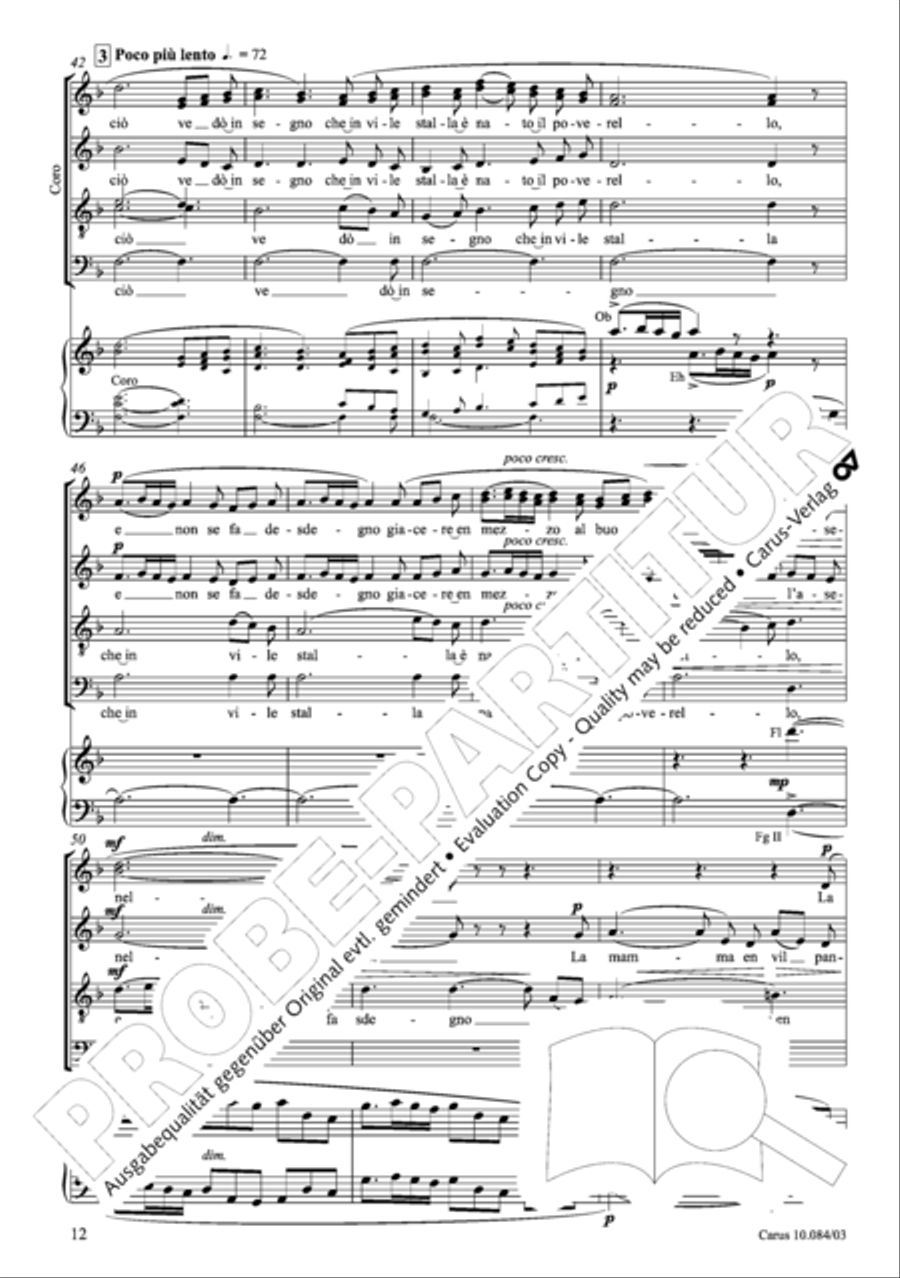 Lauda per la Nativita del Signore Divisi scores gallery preview page 13