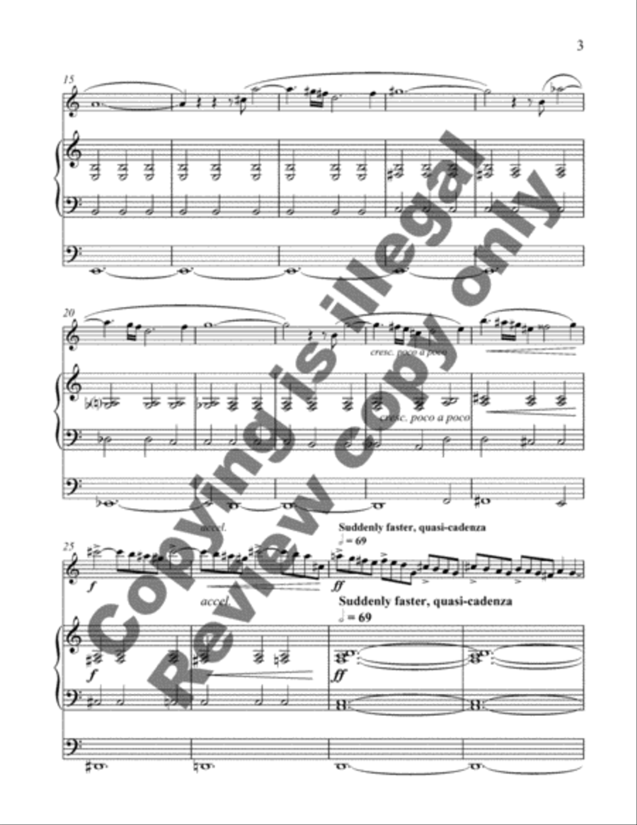 Aria and Fugue Soprano Saxophone scores gallery preview page 8