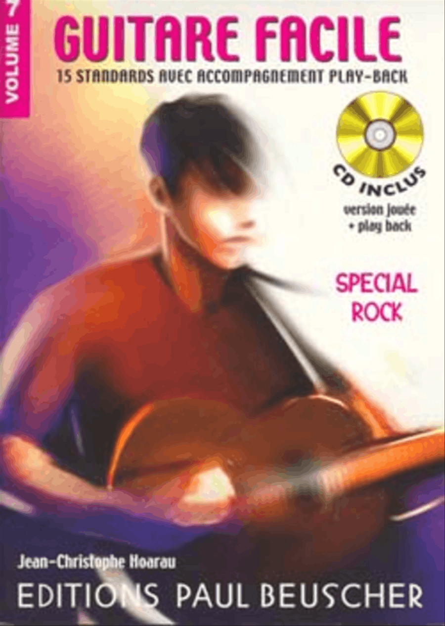 Guitare facile - Volume 7 special rock Acoustic Guitar scores gallery preview page 1