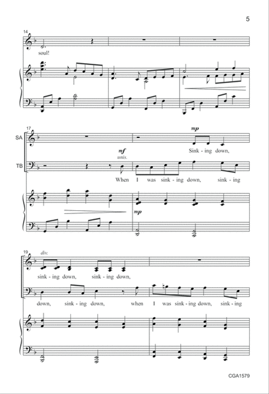What Wondrous Love is This 4-Part scores gallery preview page 5