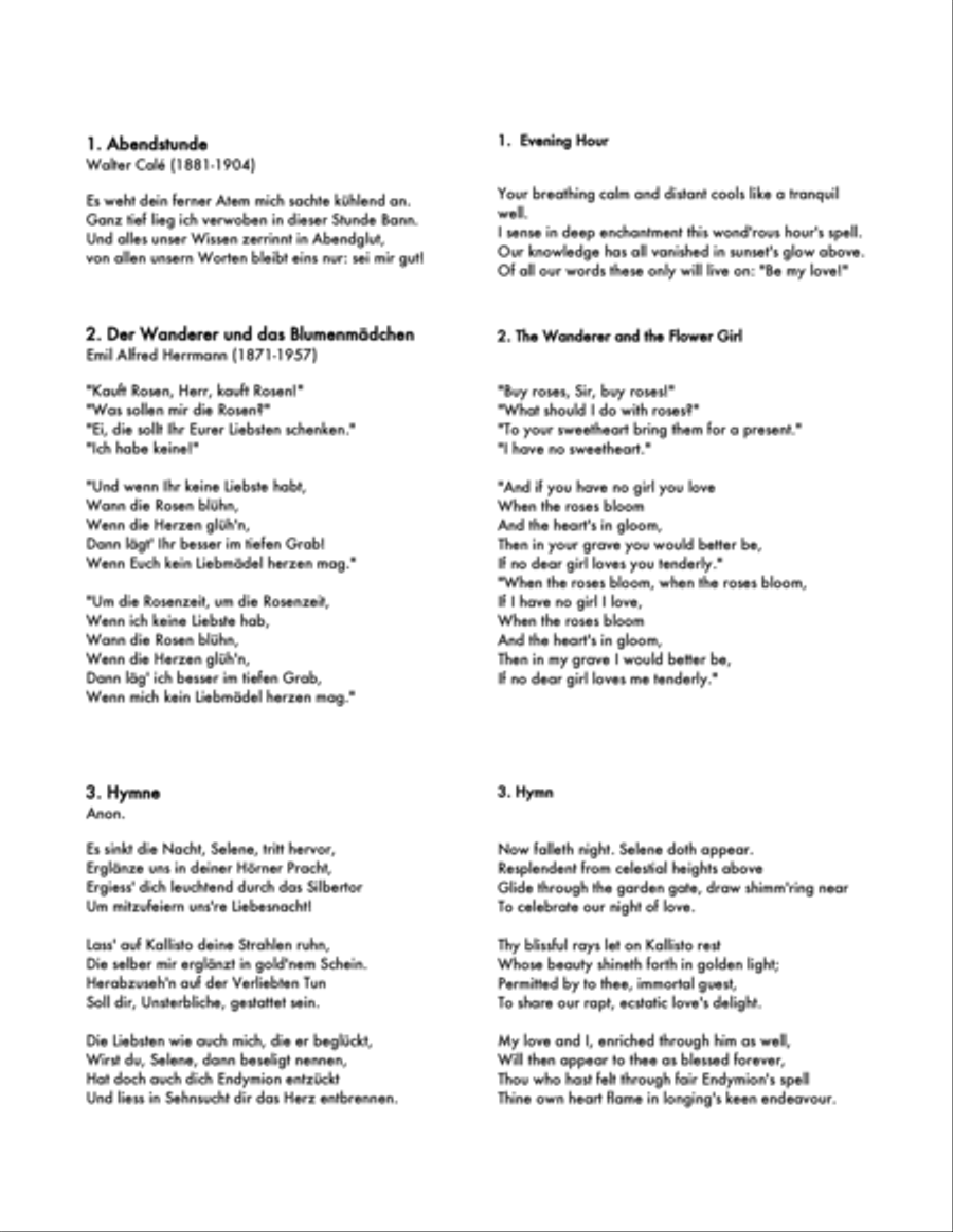 [WeiglK] Five Duets for Soprano and Baritone Vocal Duet scores gallery preview page 4