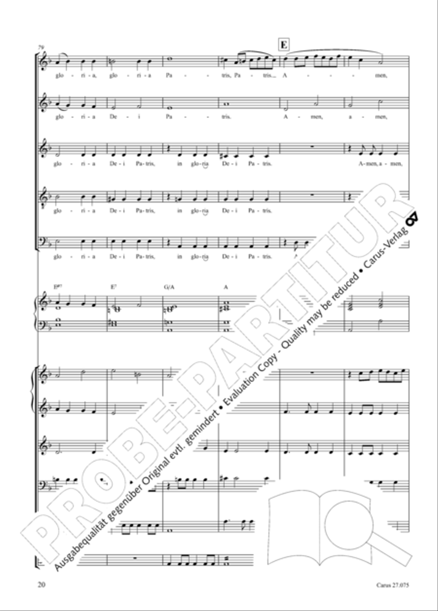 Missa secunda Missa secunda SSA scores gallery preview page 21