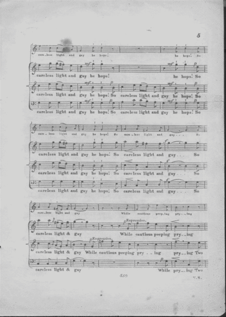 Crows in a Cornfield. A Fable Voice scores gallery preview page 4