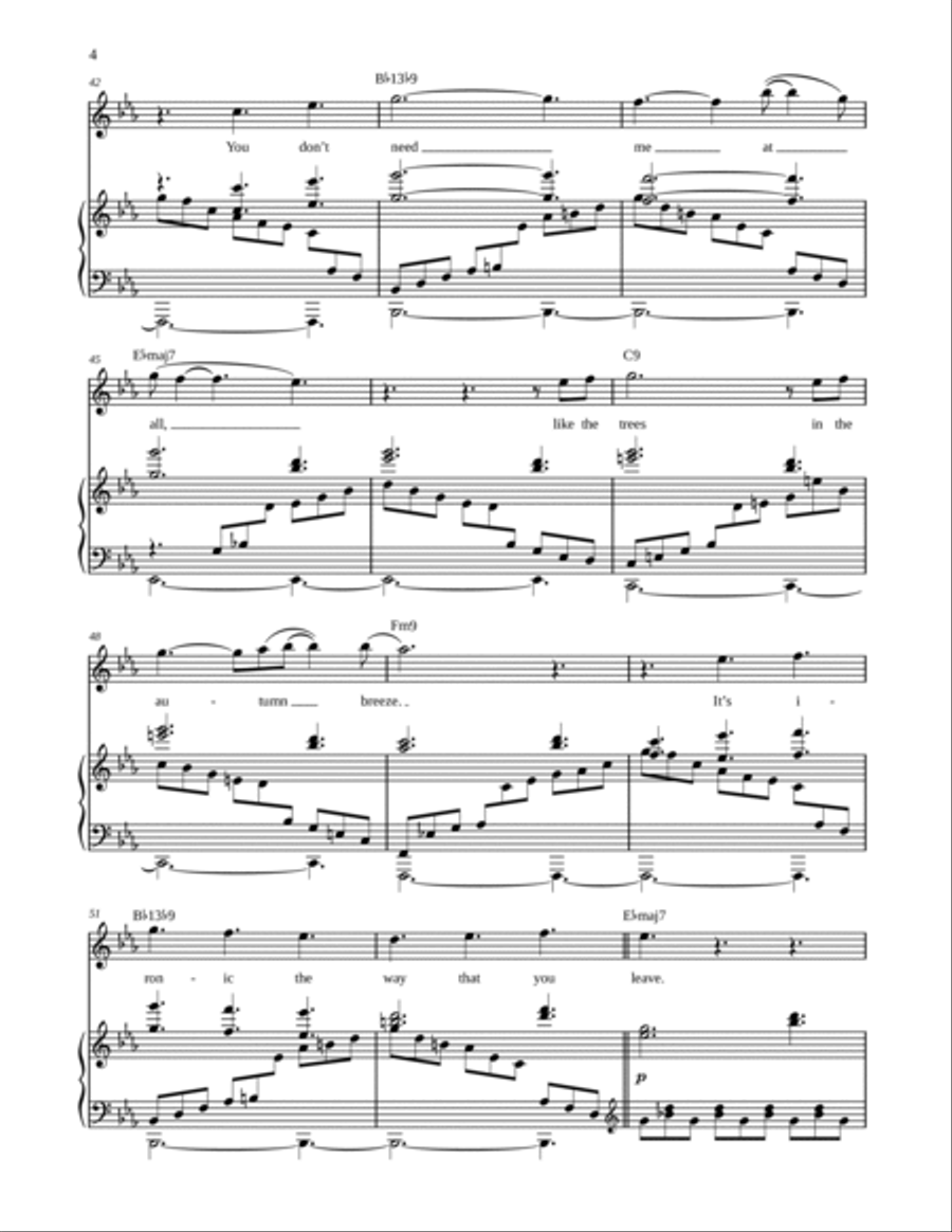 This Is What Autumn Feels Like Voice scores gallery preview page 4