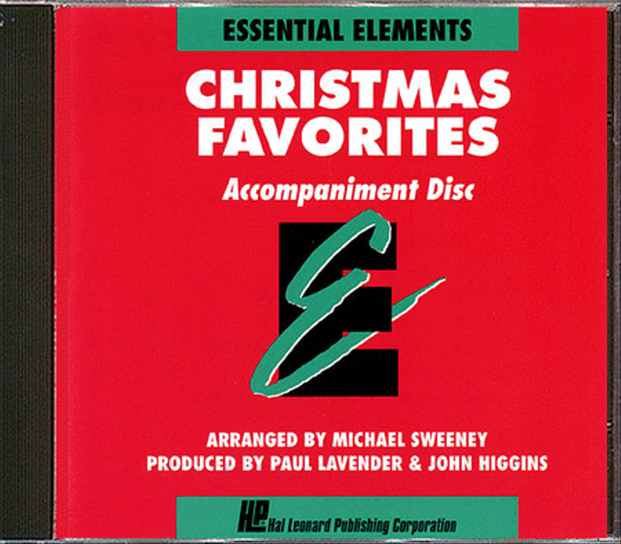 Christmas Favorites - Accompaniment CD Only Concert Band Methods scores gallery preview page 1