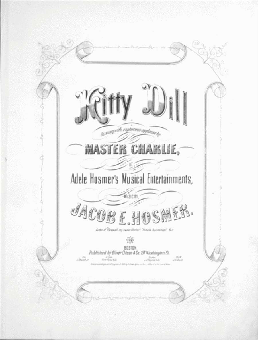 Kitty Dill Voice scores gallery preview page 1