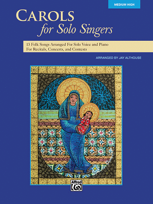 Book cover for Carols for Solo Singers