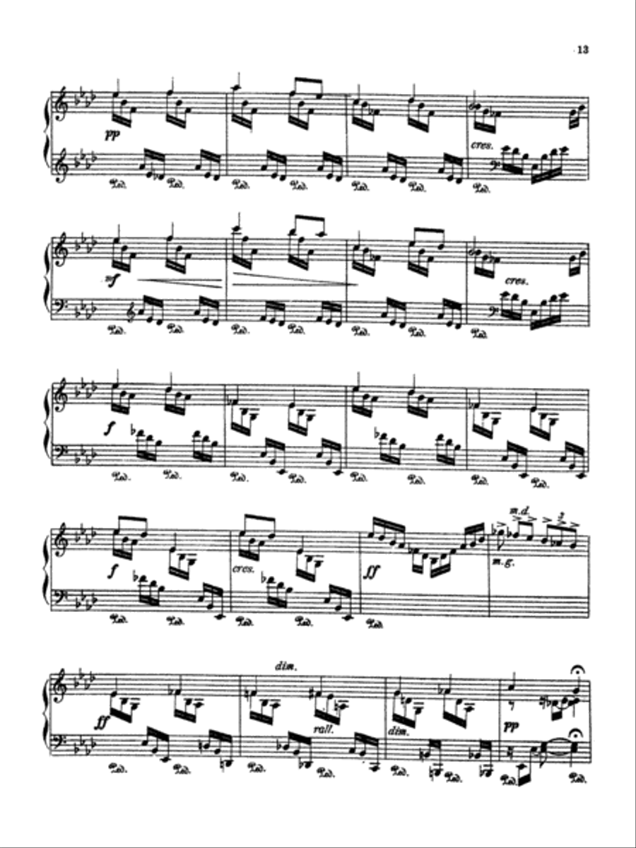 Godard: Four Piano Solos Godard: Four Piano Solos Piano Solo scores gallery preview page 3