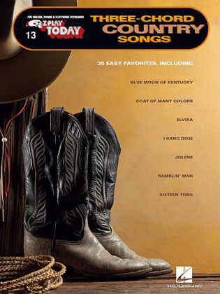 Book cover for Three-Chord Country Songs
