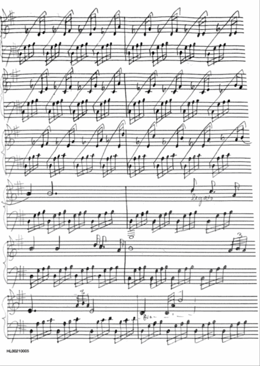 Papillon Piano Solo scores gallery preview page 3