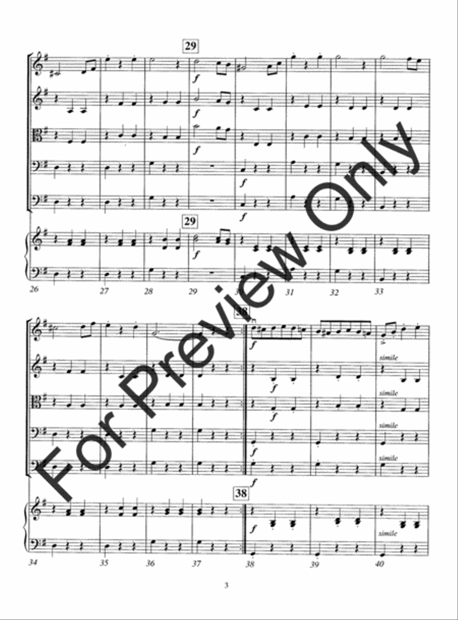 You and You Waltz String Orchestra scores gallery preview page 6