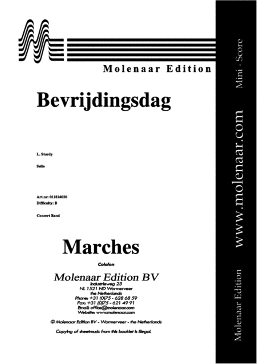 Bevrijdingsdag Concert Band scores gallery preview page 2
