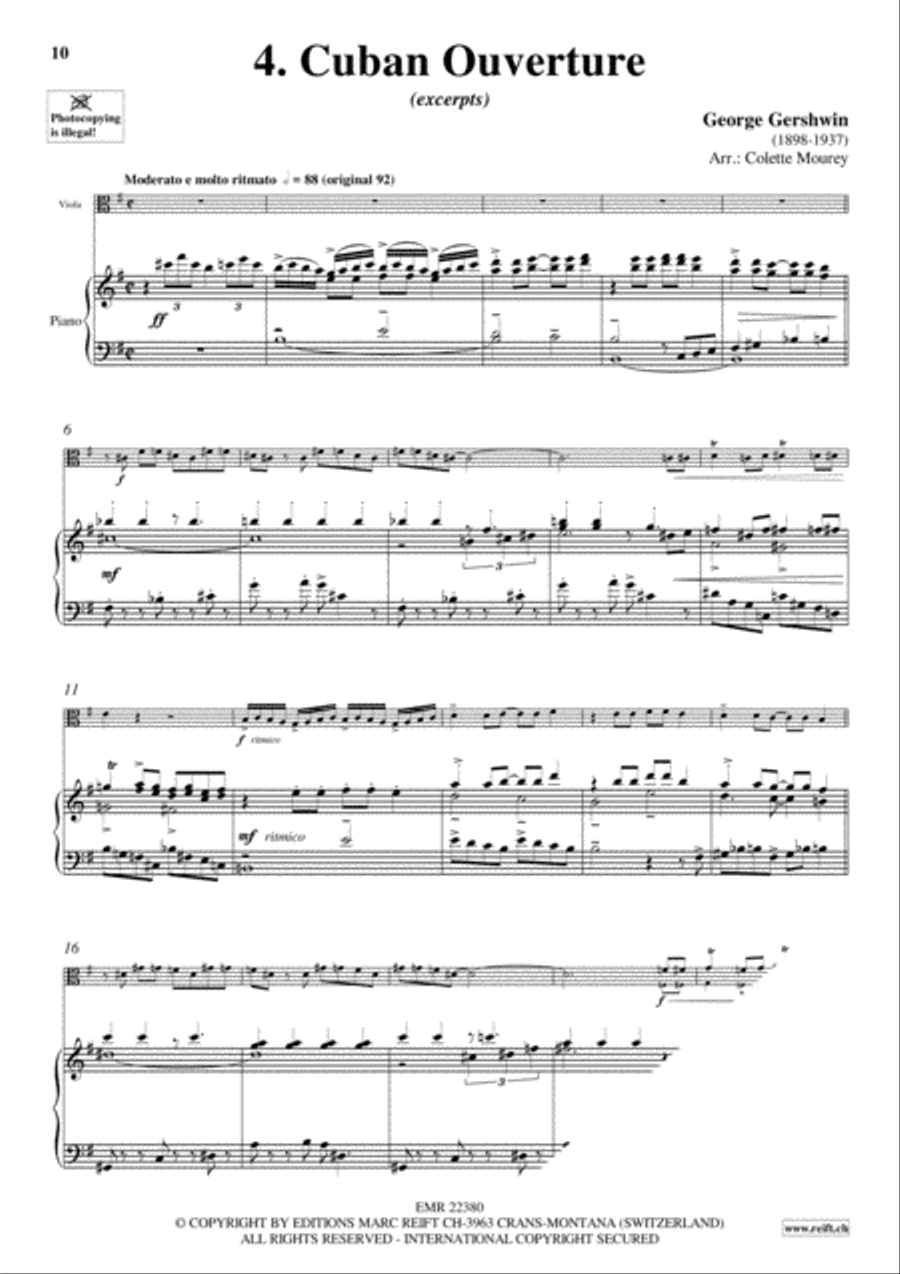 Gershwin 20 Greatest Hits Piano Accompaniment scores gallery preview page 6