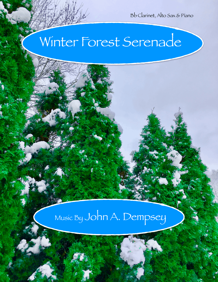 Winter Forest Serenade (Trio for Clarinet, Alto Sax and Piano) Small Ensemble scores gallery preview page 1