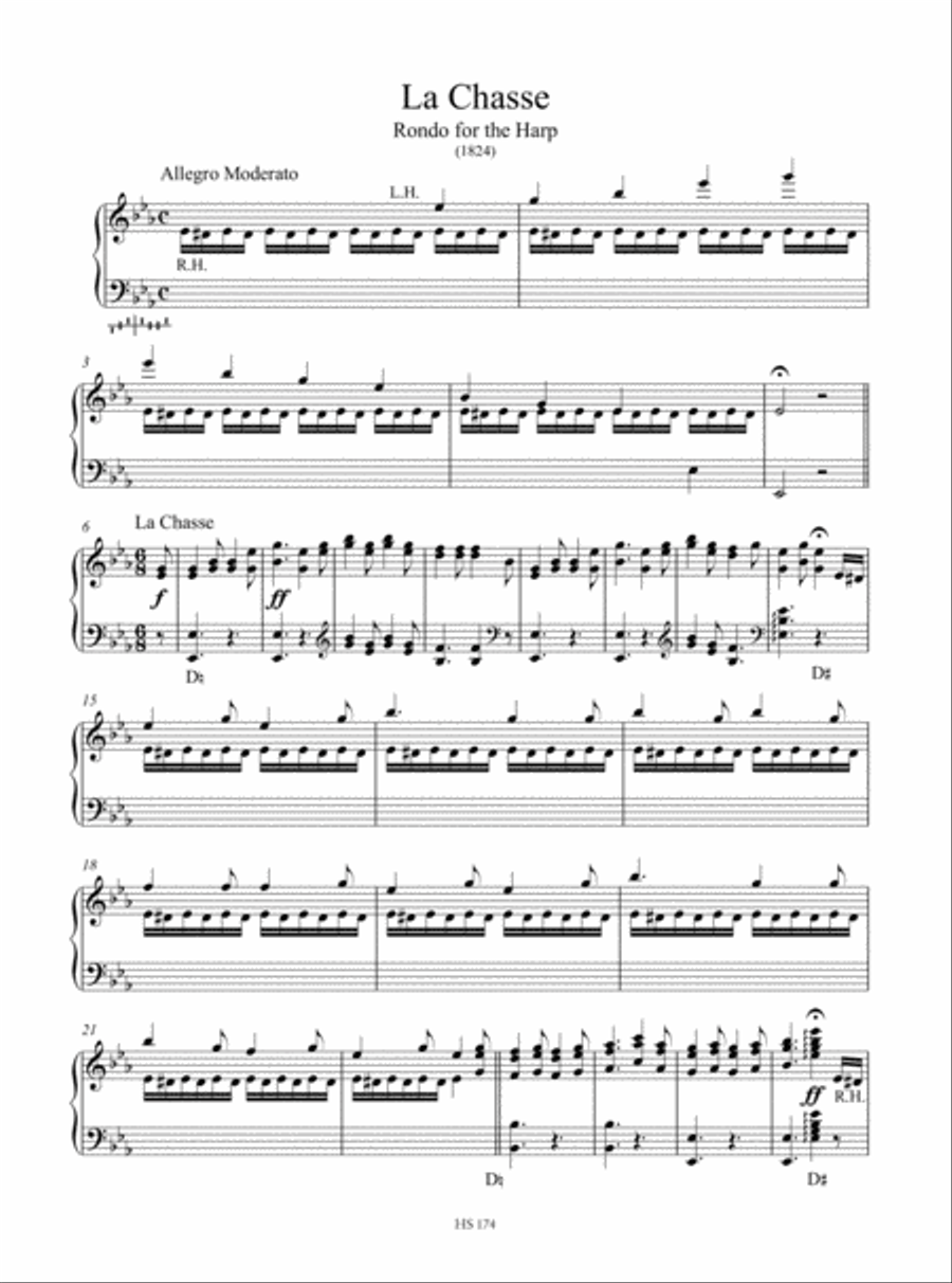 Main Works for Solo Harp Harp scores gallery preview page 10