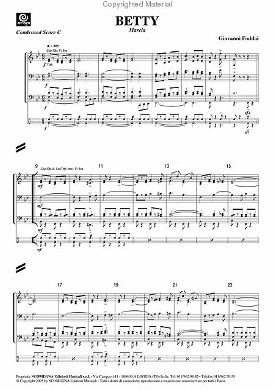 Red Book Vol. 1 - 24 Marches Marching Band scores gallery preview page 6